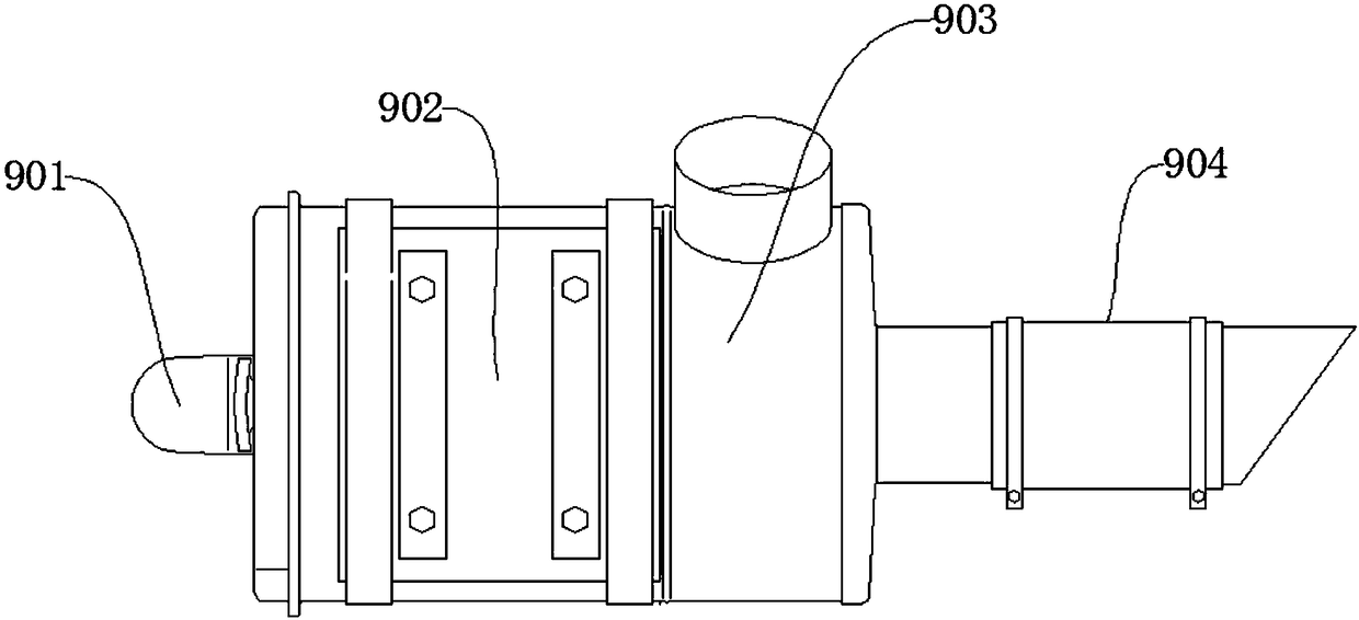 Automatic navigation and positioning device and method for field road of agricultural machine