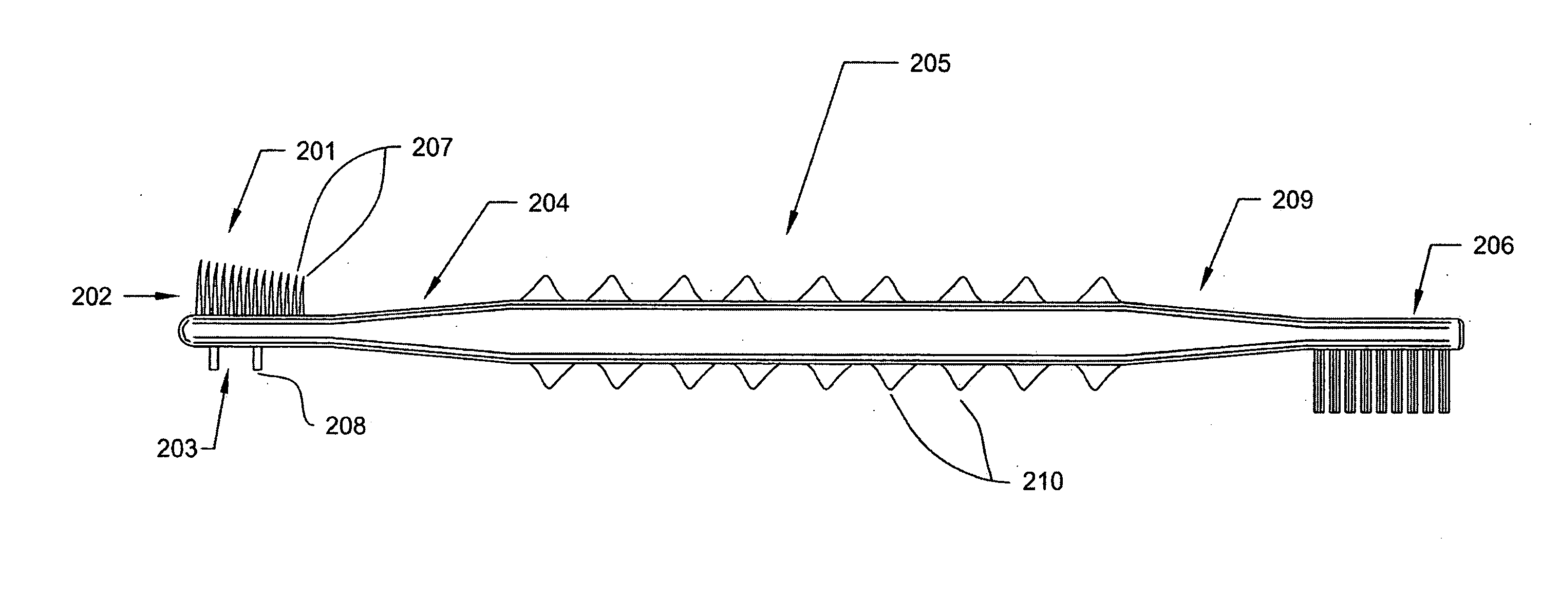 Tongue cleaning device