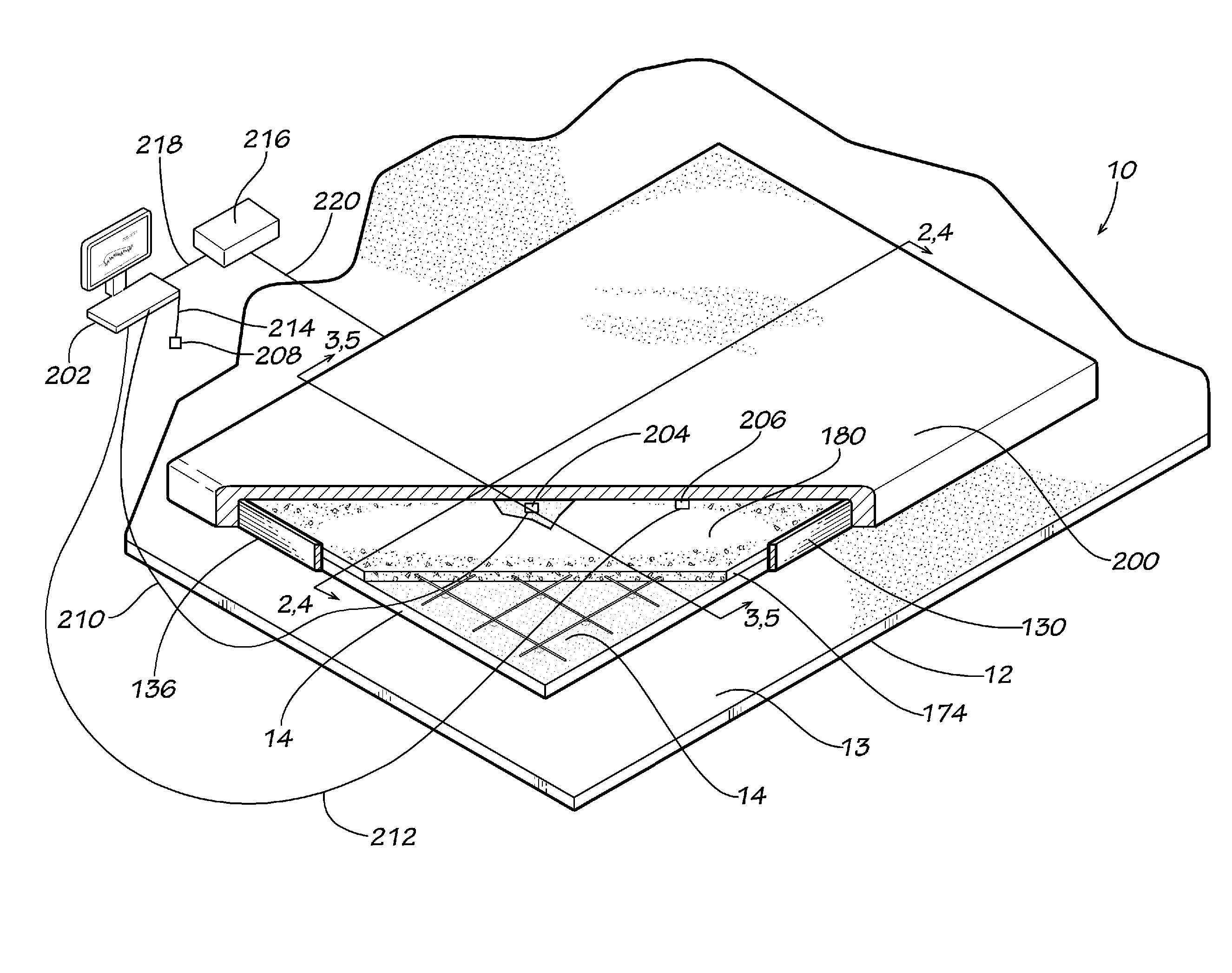 Method for electronic temperature controlled curing of concrete and accelerating concrete maturity or equivalent age of precast concrete structures and objects and apparatus for same