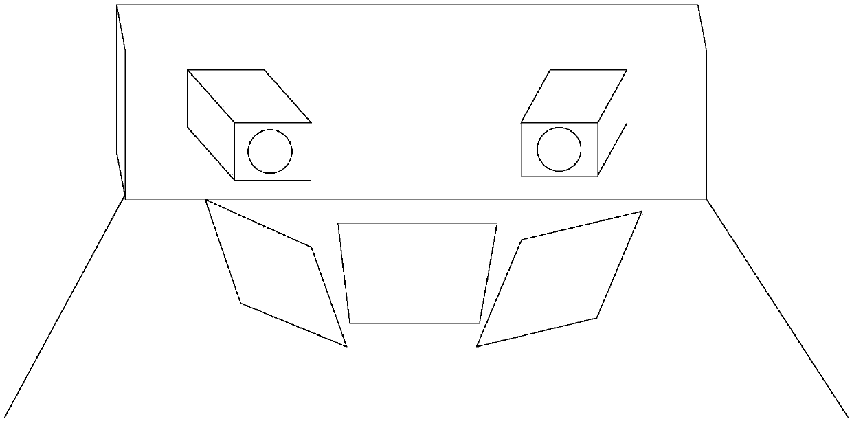 Underwater stereoscopic vision system calibration method