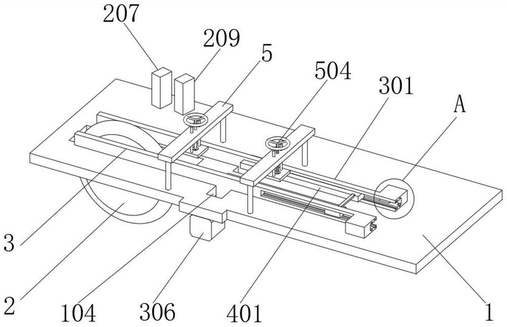 Multi-angle adjustable cutting device for mechanical engineering manufacturing