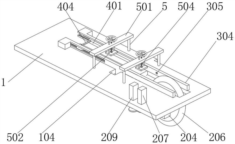 Multi-angle adjustable cutting device for mechanical engineering manufacturing