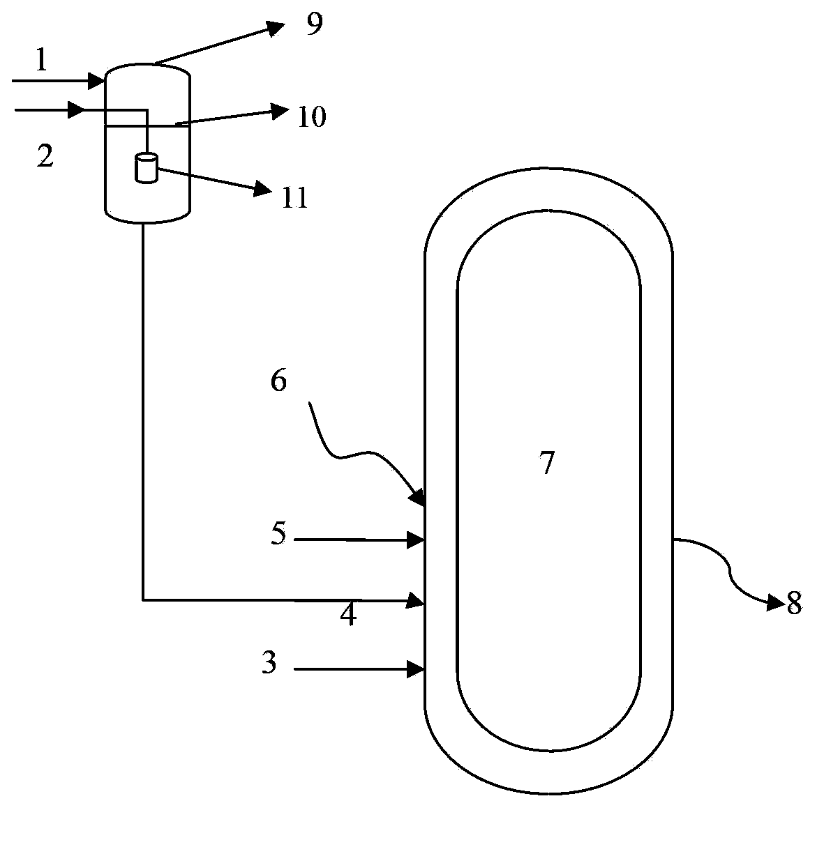 Method for oligomerization production of alpha olefin from ethylene