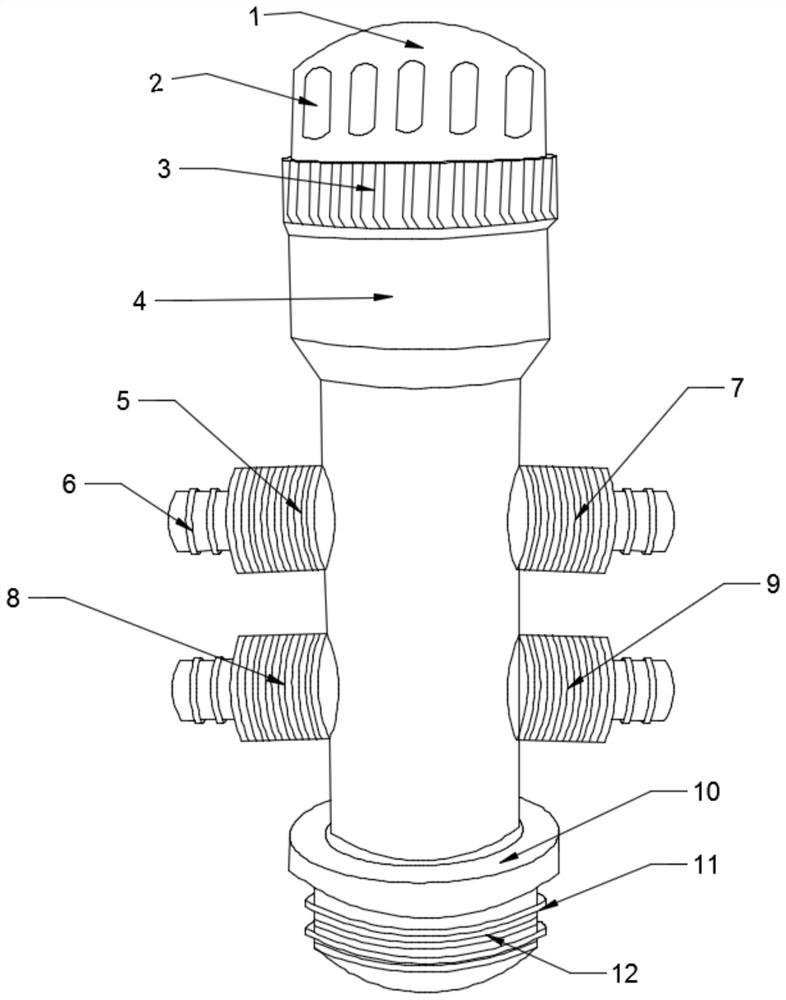 Hot melting water segregator