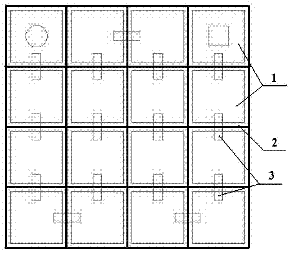 Integrated LED (Light Emitted Diode) chip and manufacturing method thereof