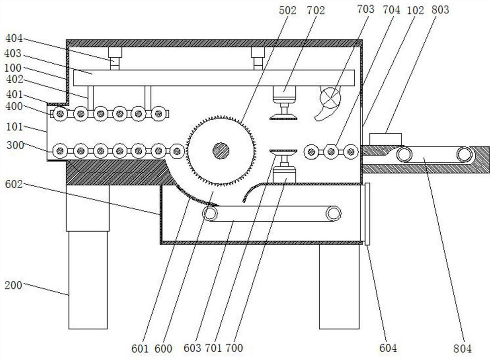 A cutting and polishing machine for solid wood flooring