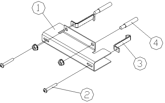 Novel plugging box fixation member