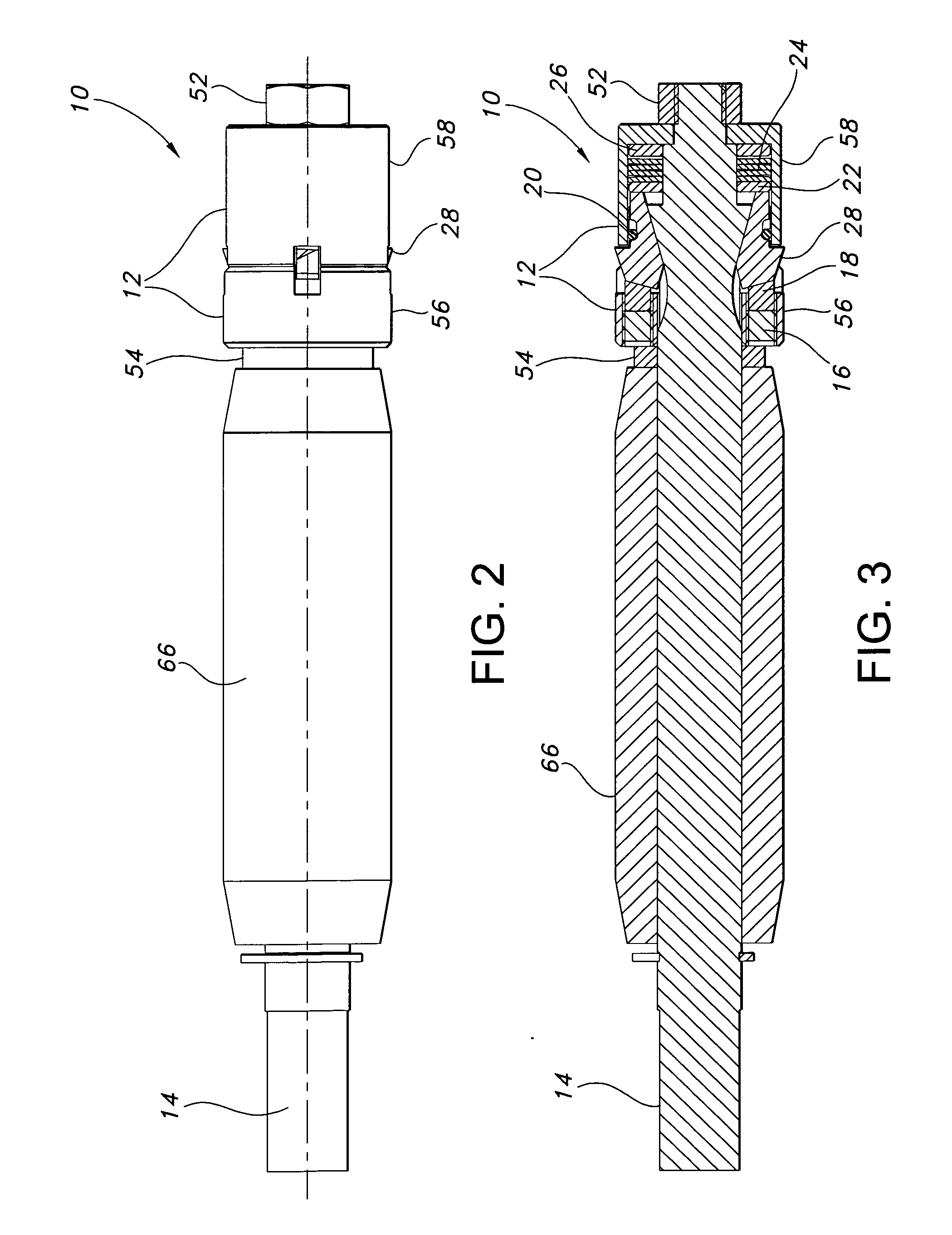 Retractable finning tool and method of using