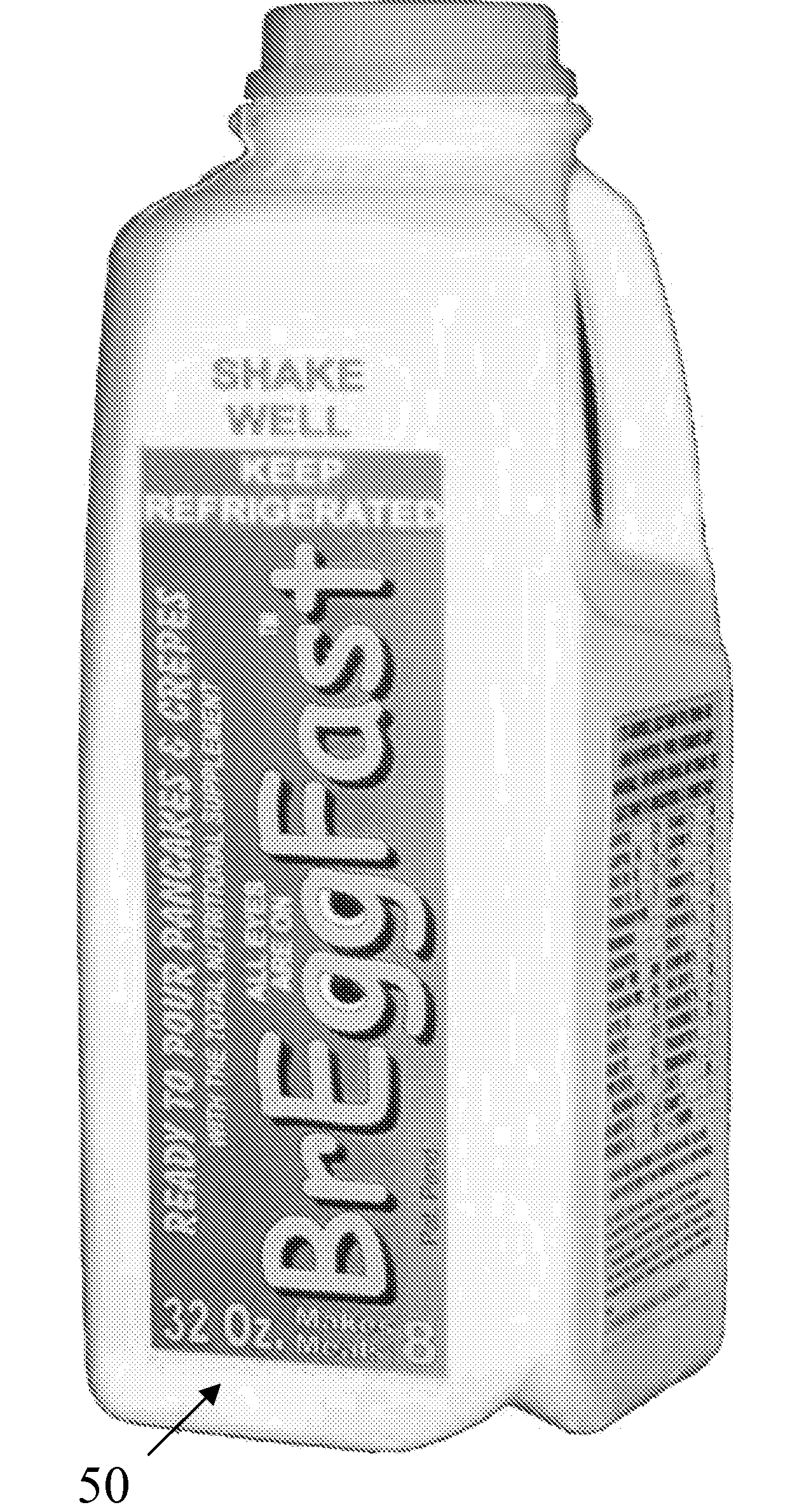 Pulverluent mixture that is palatable to the taste even though some of its ingredients may otherwise taste bitter if tasted separately