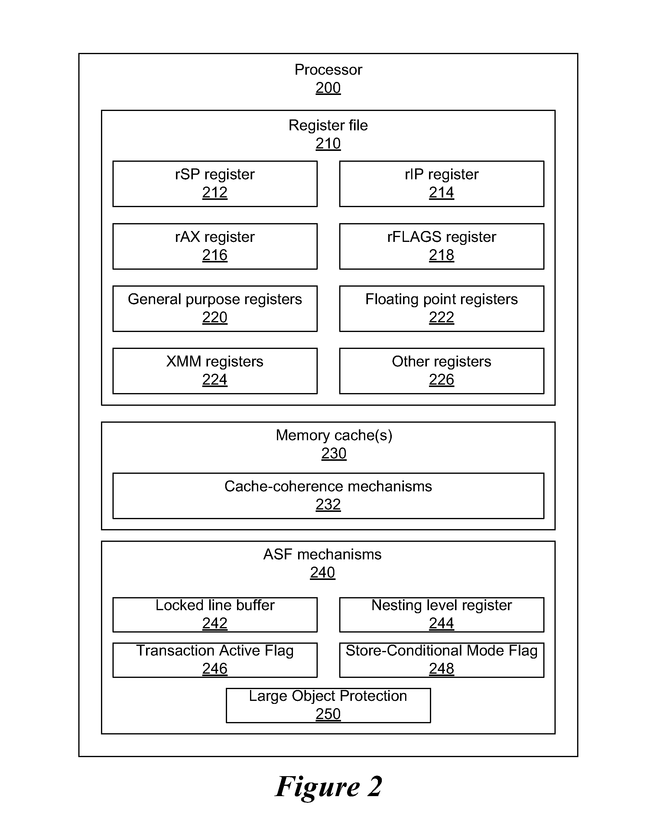 Protecting Large Objects Within an Advanced Synchronization Facility