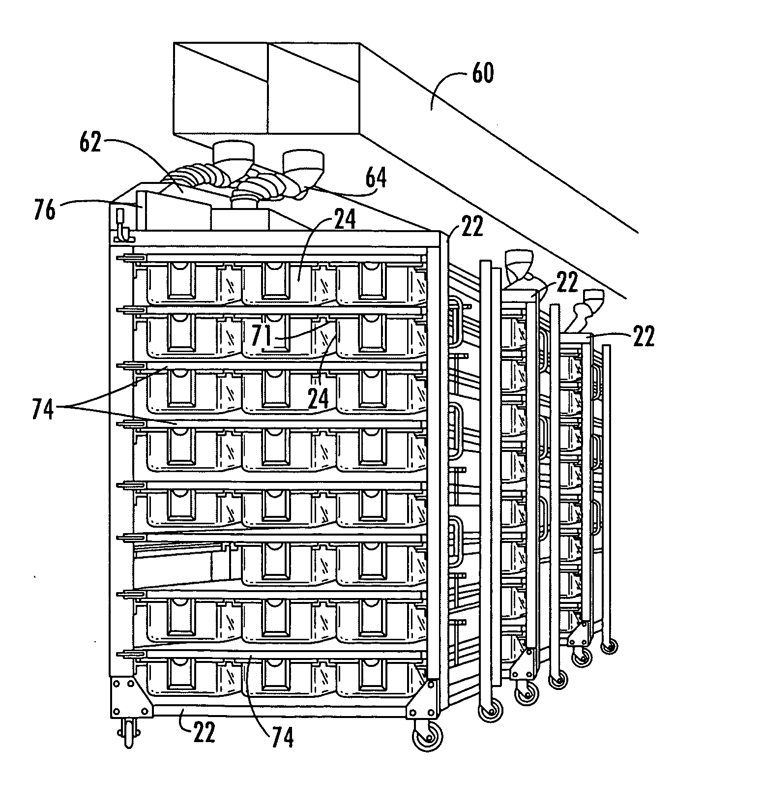 Laboratory animal housing with euthanizing function