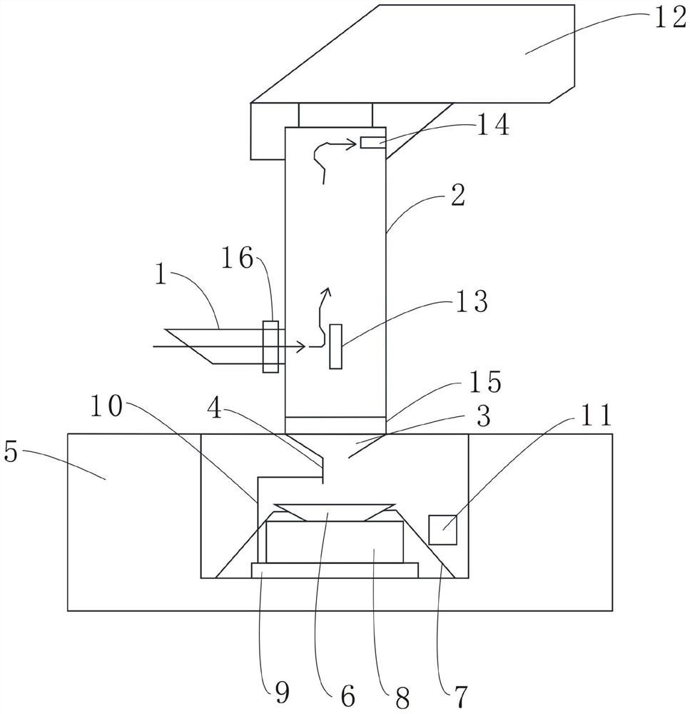 Automatic weighing sand collector