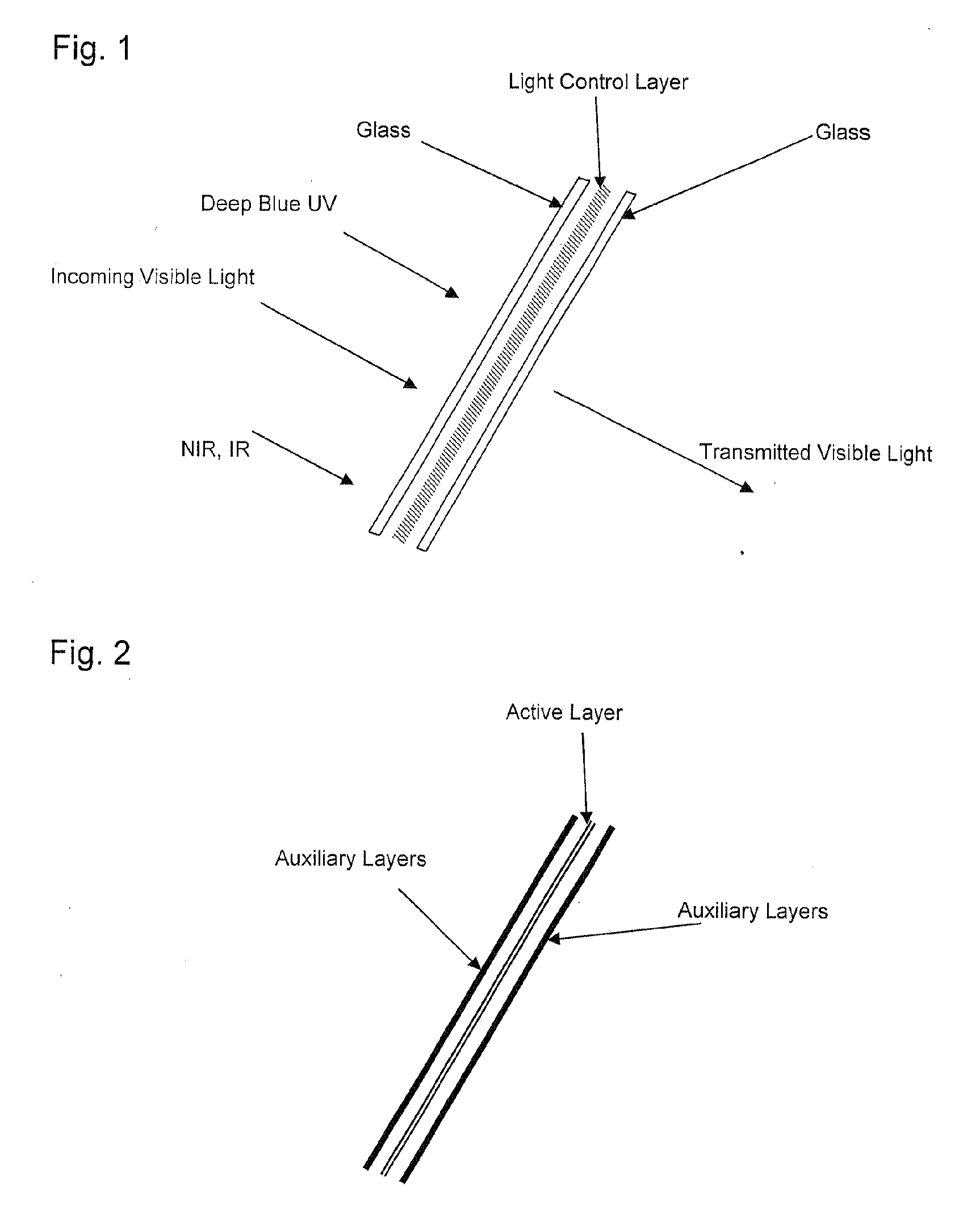 Adjustably opaque film for substantially smooth surface