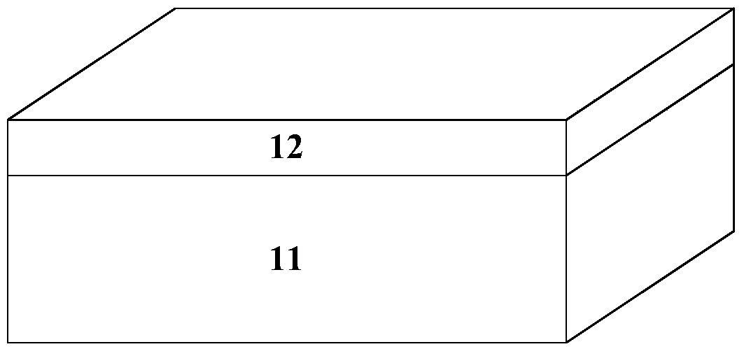 Non-volatile resistive memory device and preparation method thereof