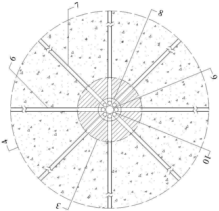 Method for extracting natural gas hydrates through directional drilling and depressurization