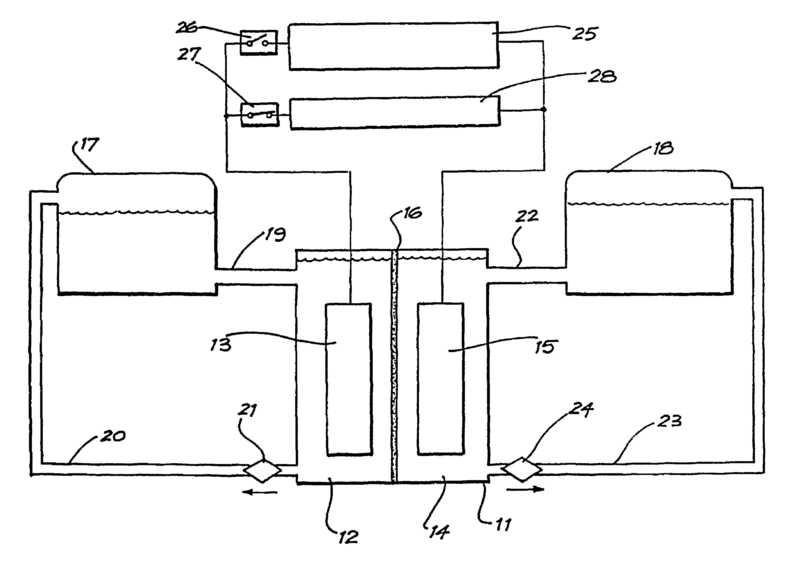 Vanadium/polyhalide redox flow battery