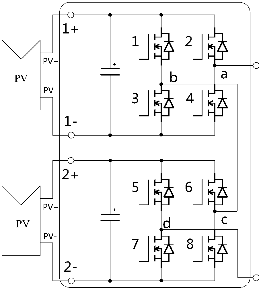 Component type inverter wiring detection method, apparatus, and system