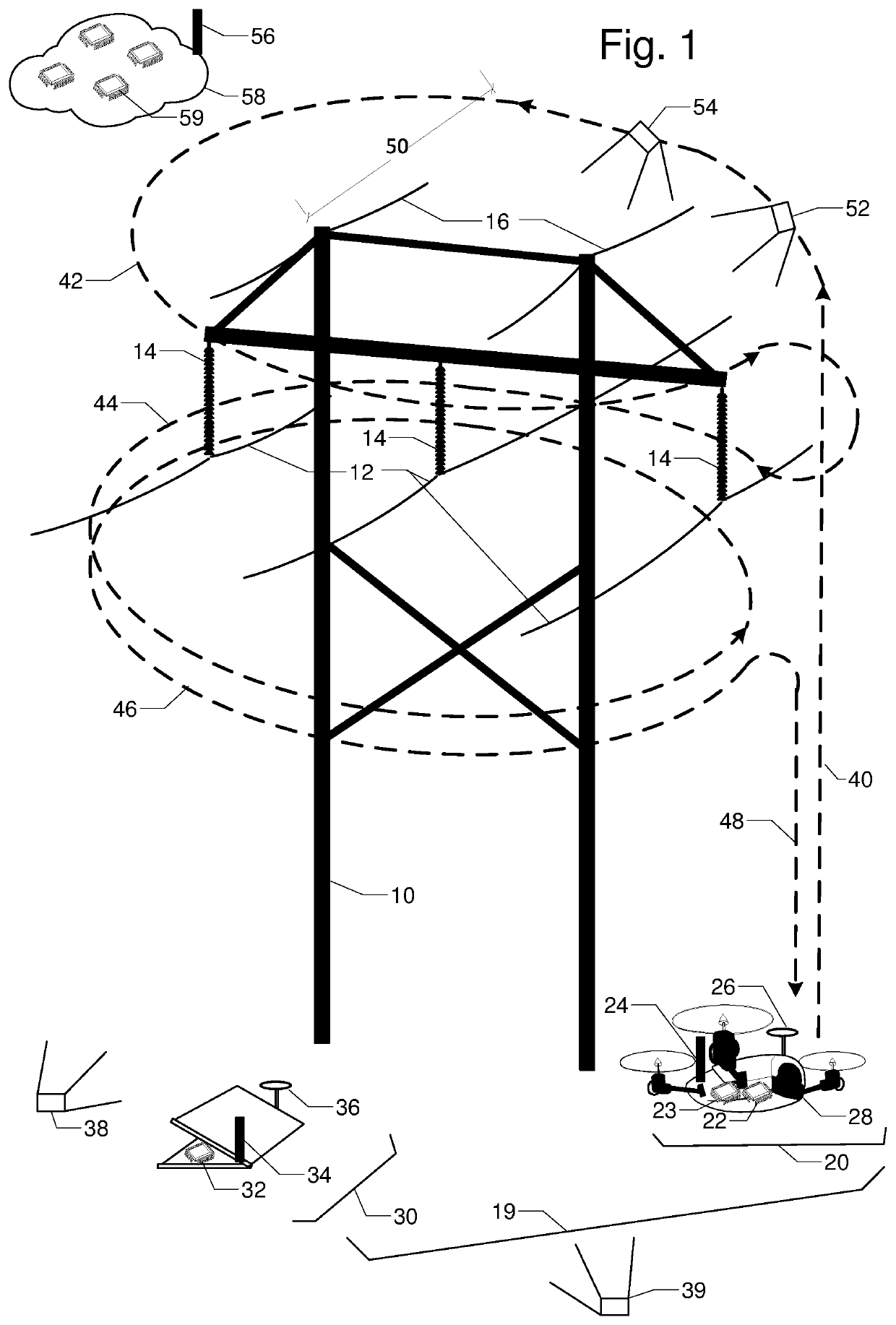 Flight planning for unmanned aerial tower inspection