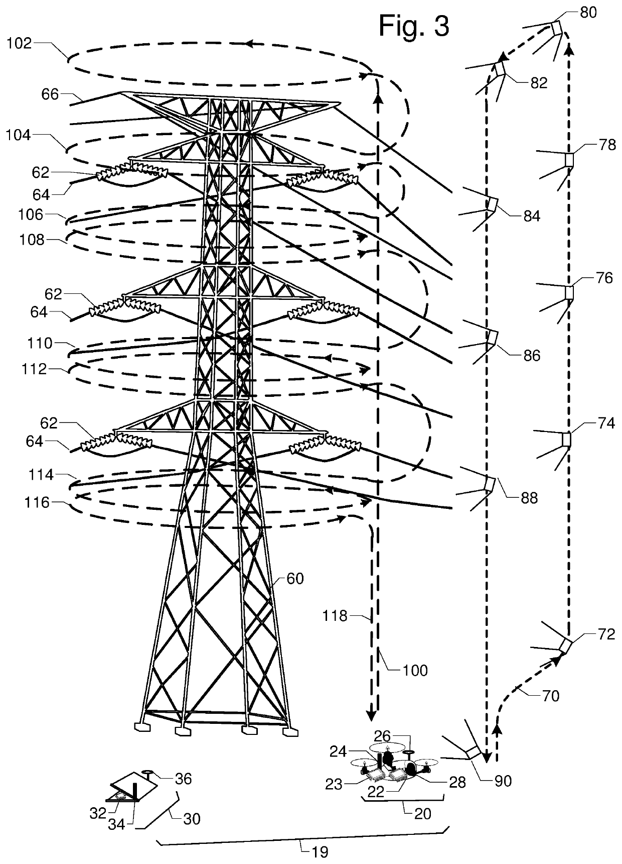 Flight planning for unmanned aerial tower inspection