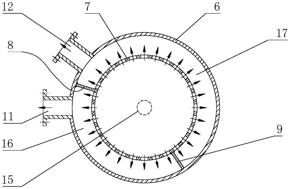 Gas-liquid two-phase flow distributor and gas-liquid two-phase flow distribution method