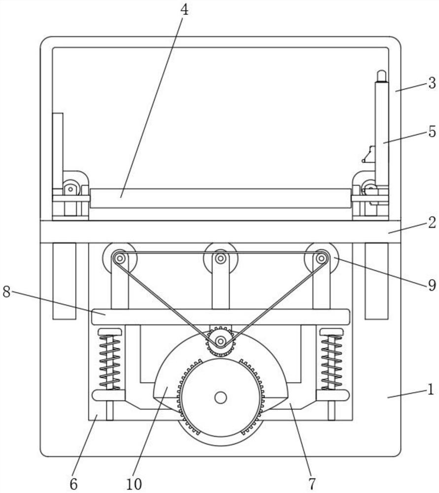 Contact-free workpiece surface quality inspection device