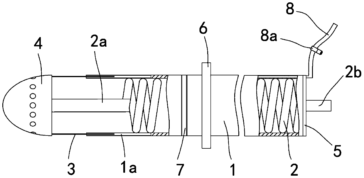 Intestinal tract fixing and traction apparatus