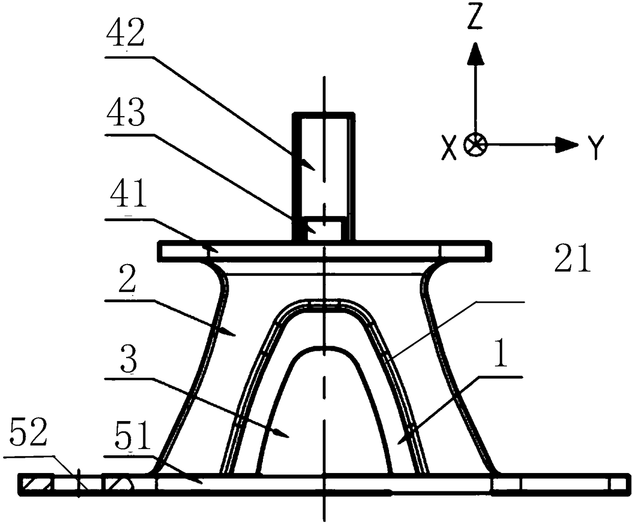 Engine mounting pad assembly