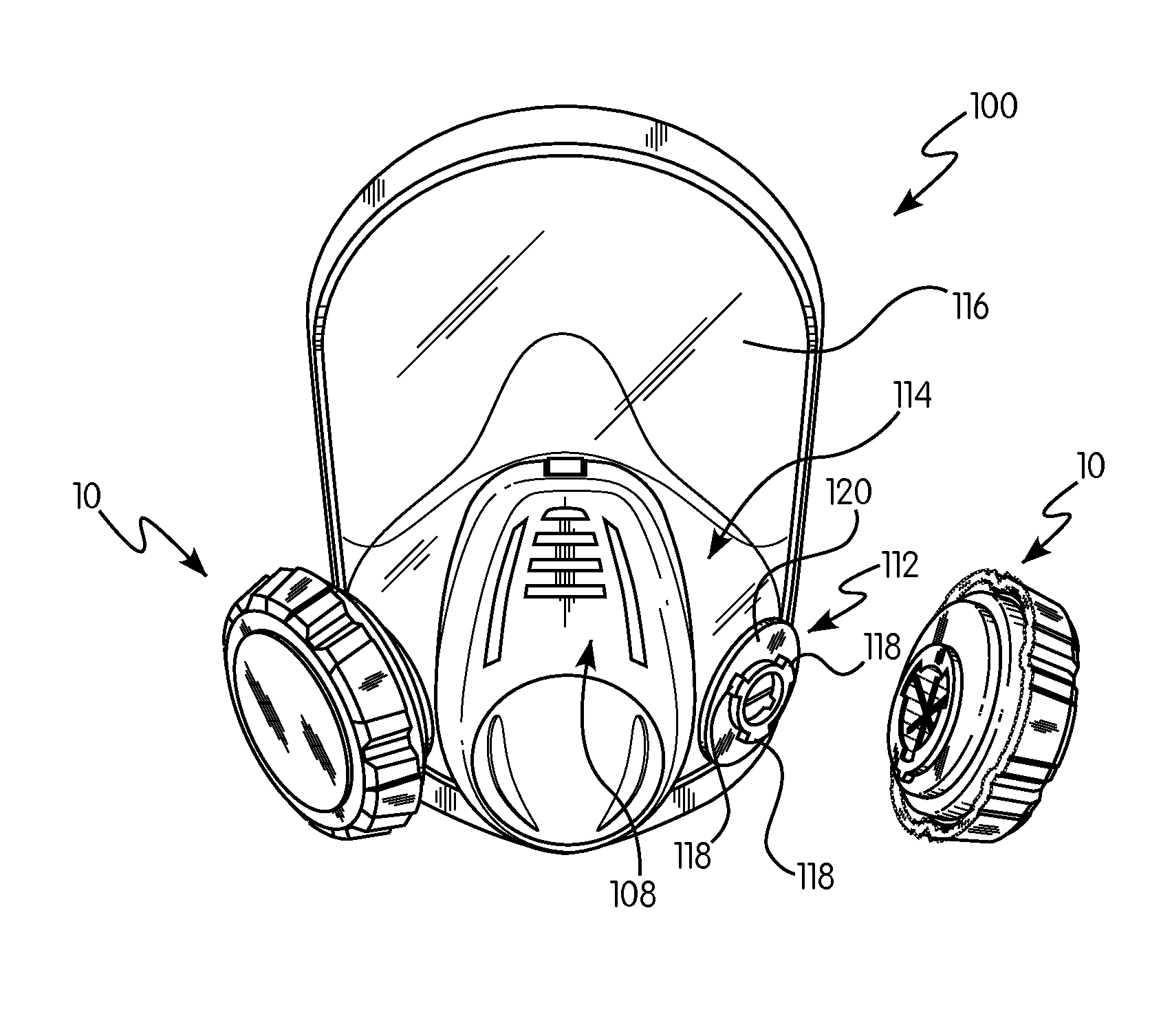 Respirator Mask and Filter Unit Therefore