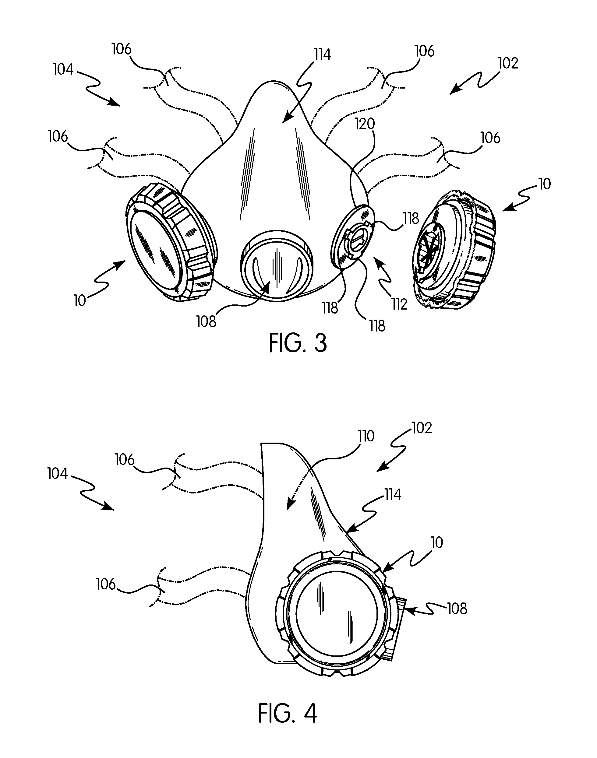 Respirator Mask and Filter Unit Therefore