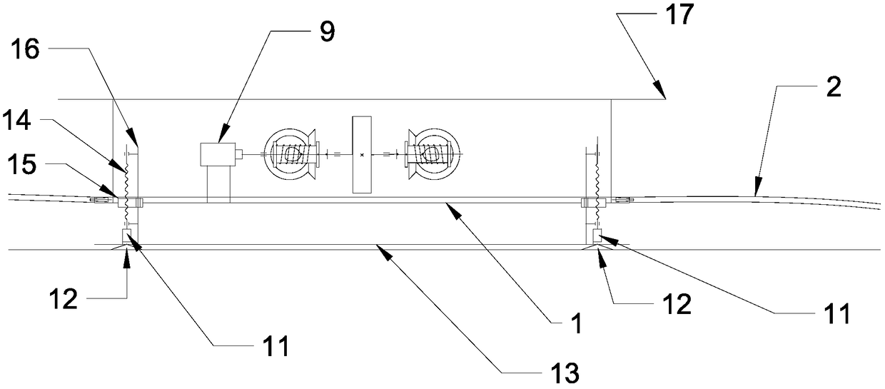 Fully automatic vehicle protective cover for construction machinery