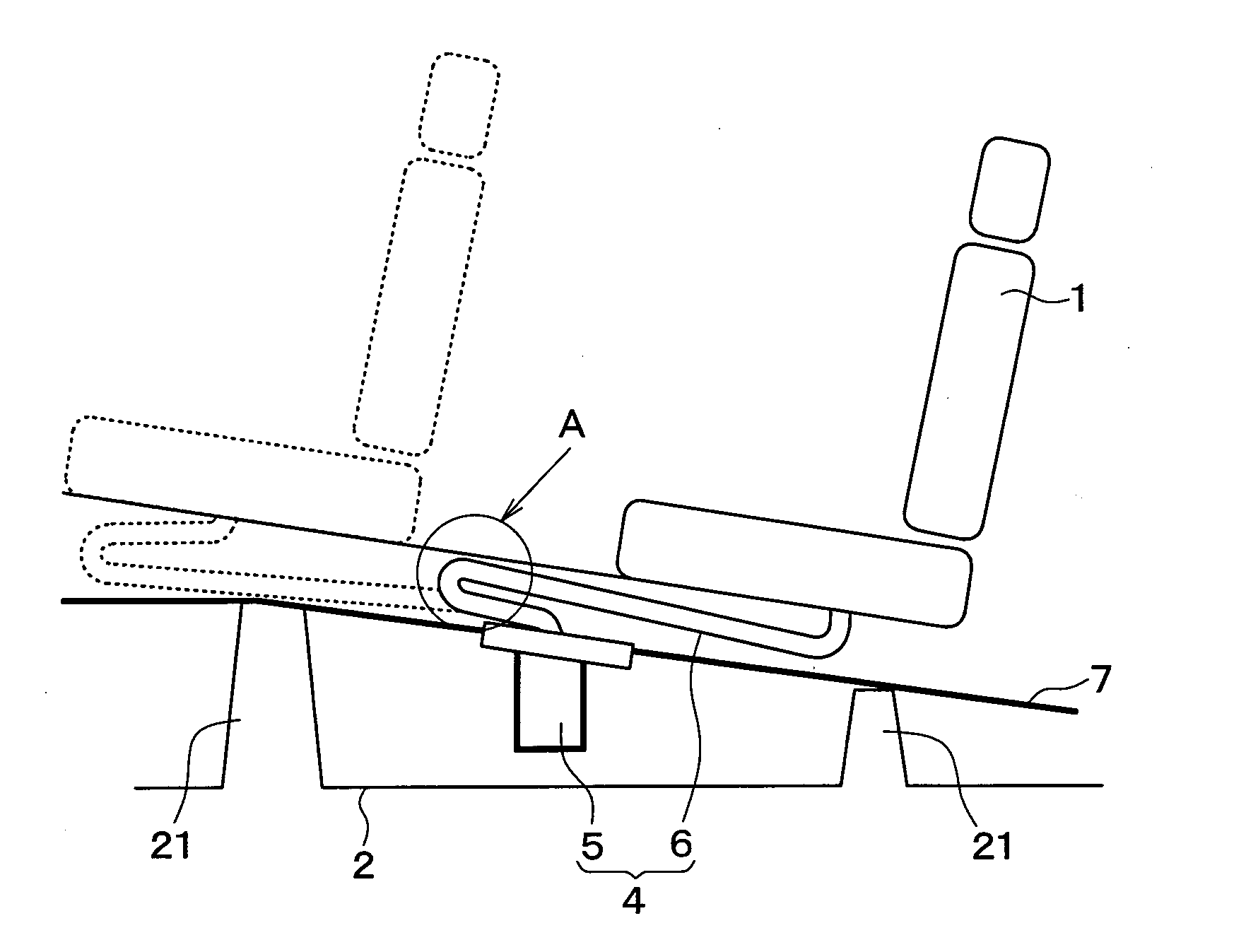 Vehicle seat air-conditioning device