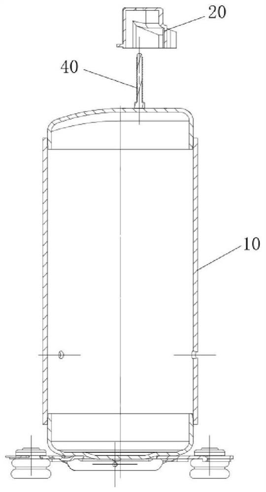 Preassembling fastening assembly and compressor