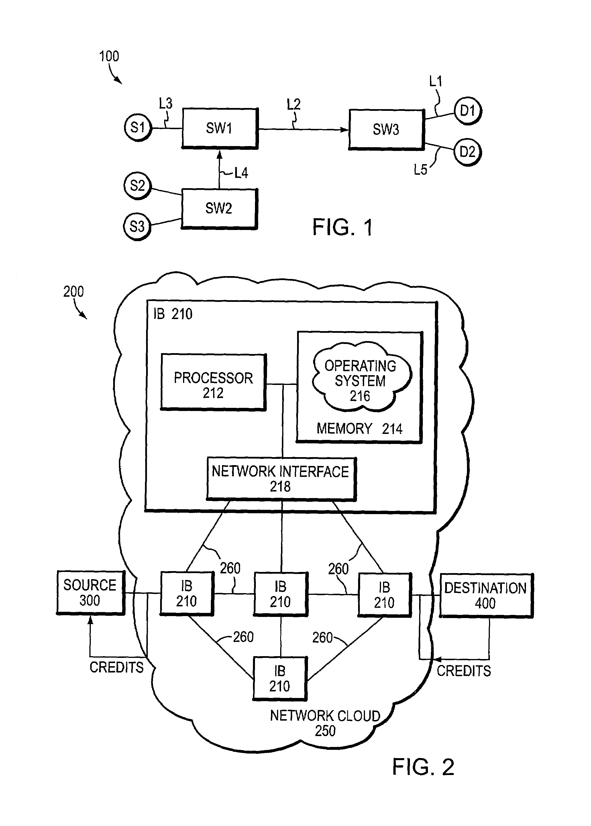 Technique for providing end-to-end congestion control with no feedback from a lossless network