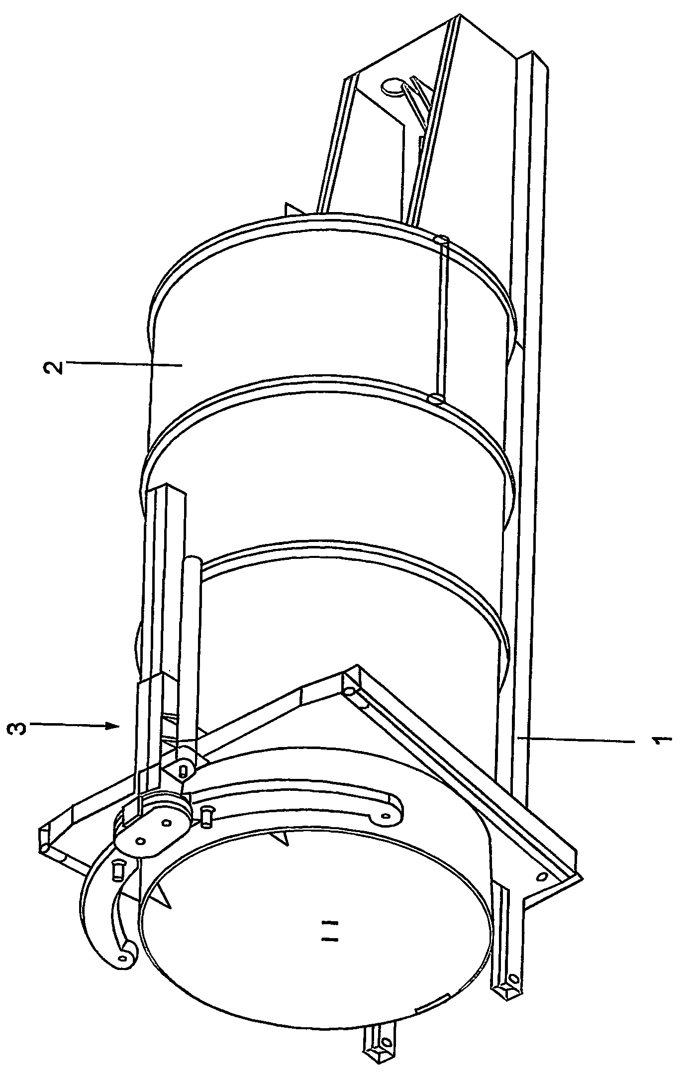 Collecting, compacting and bagging device for waste in general