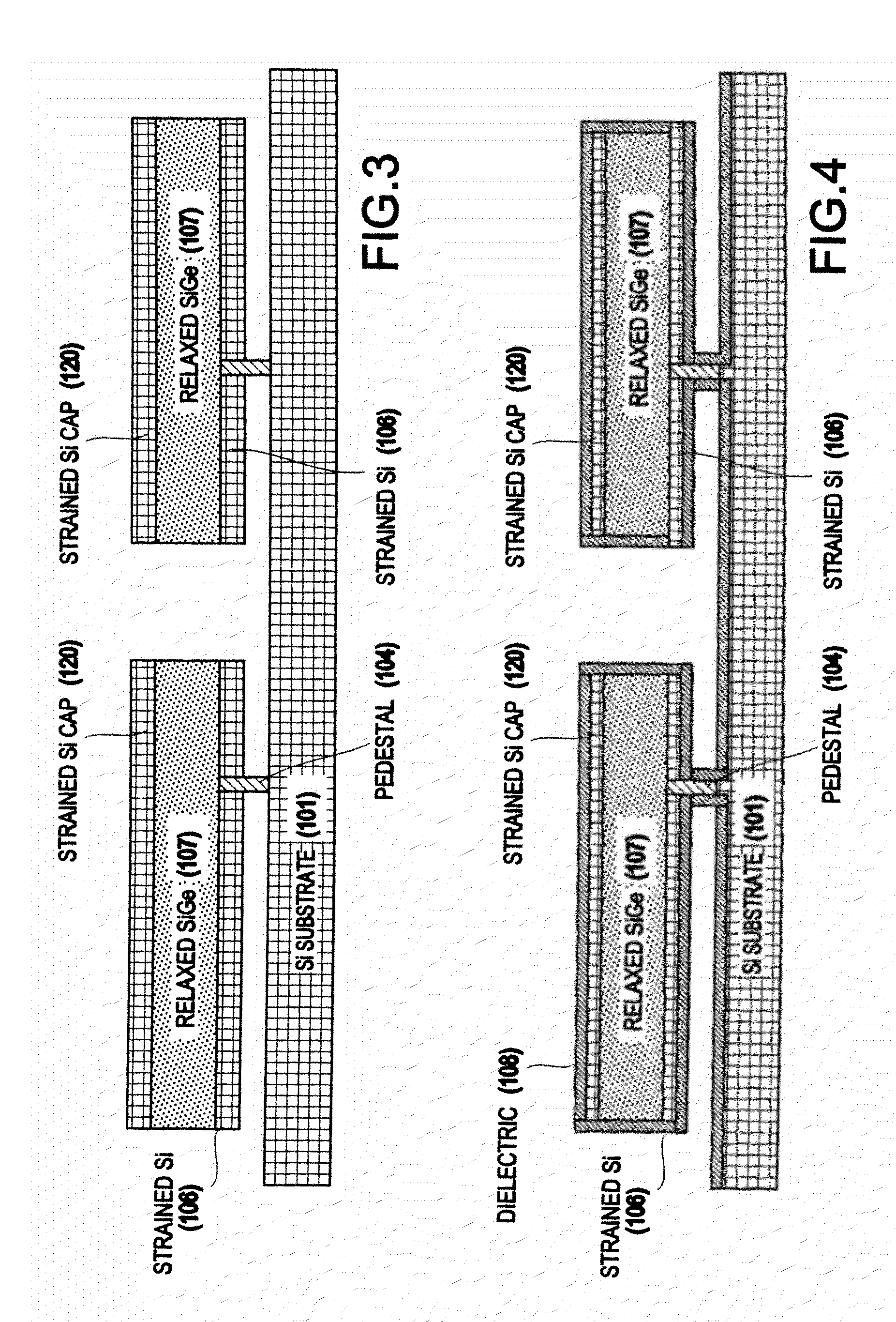 Strained-silicon-on-insulator single-and double-gate mosfet and method for forming the same