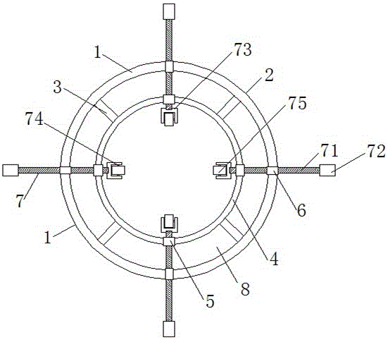 Novel cable penetrating tube