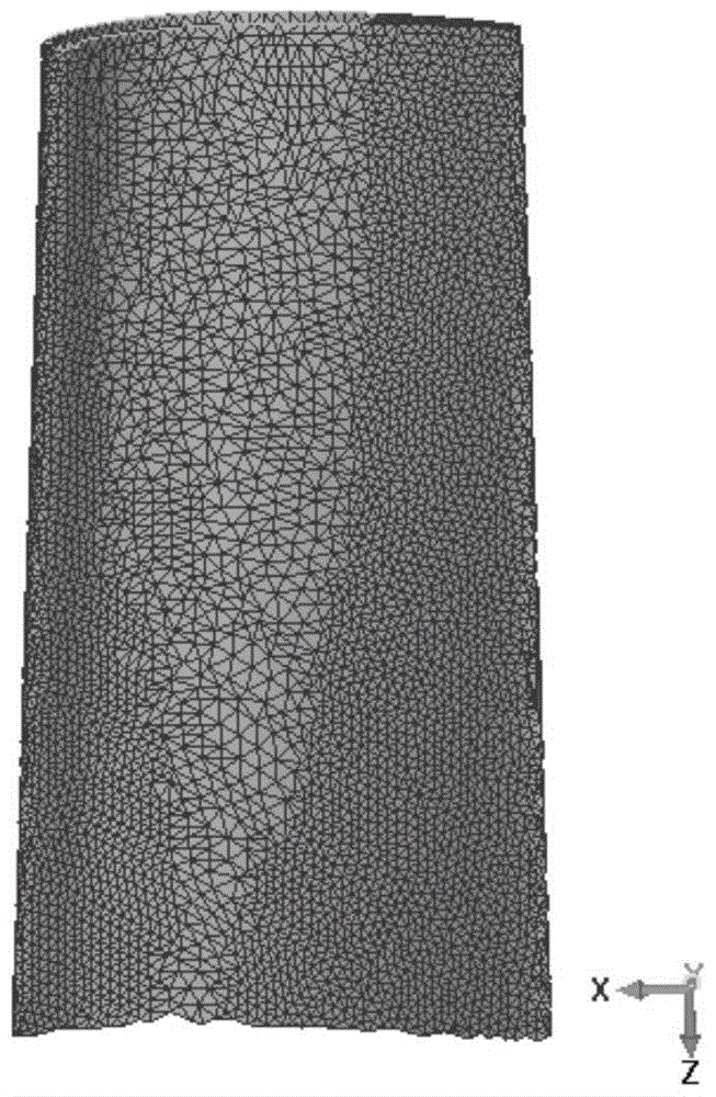 Three-dimensional matching detection method for complex curved surface parts based on electric field properties