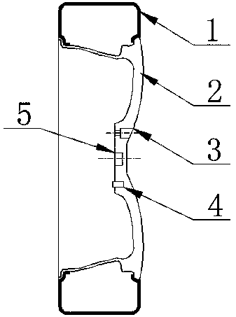 Automatic power generating hub based on piezoelectric materials