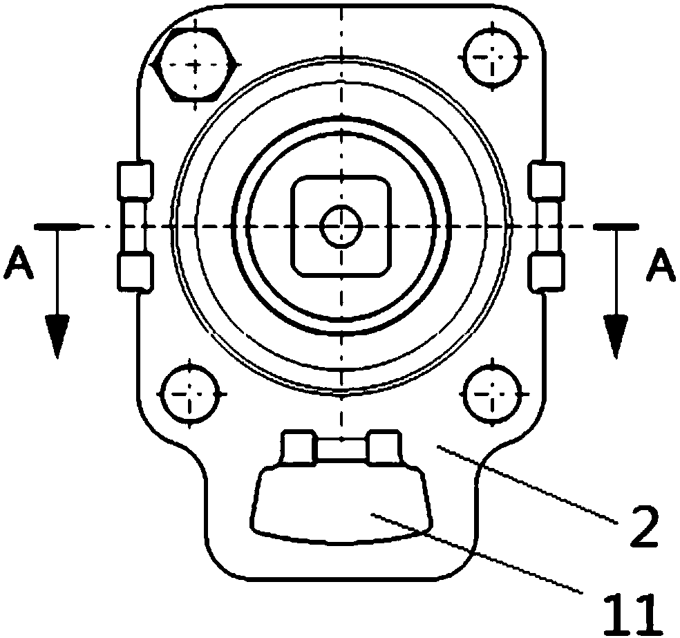 Direct-drive type manual half-basin lifting device for automobile seat