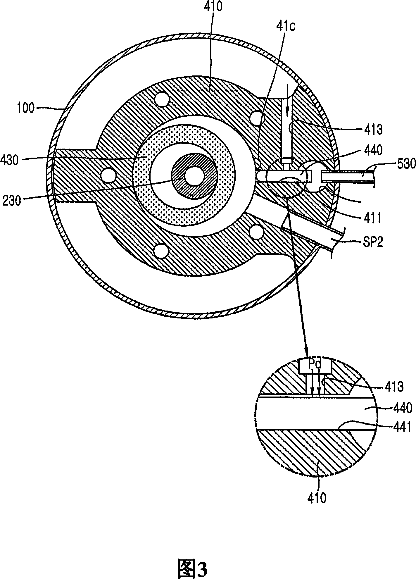 Capacity varying type rotary compressor and refrigeration system having the same