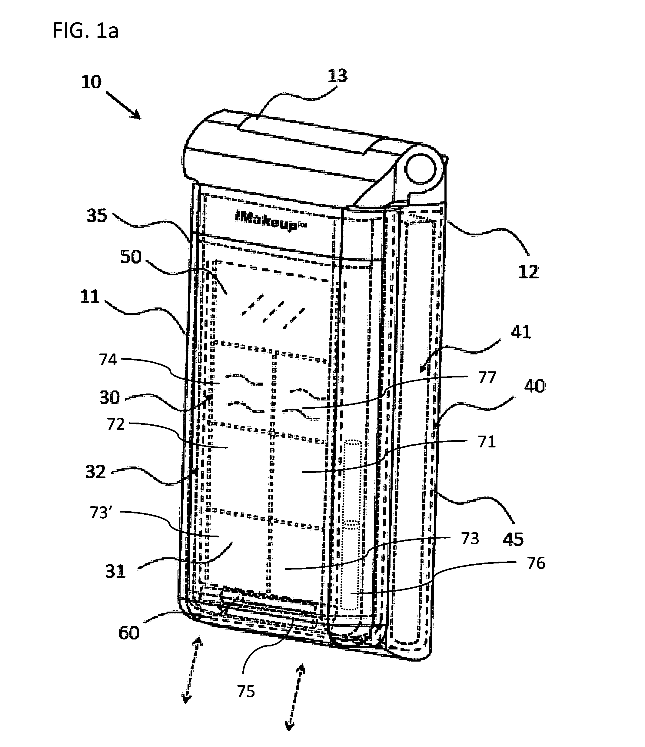 Compartmentalized protective case for portable handheld electronic devices