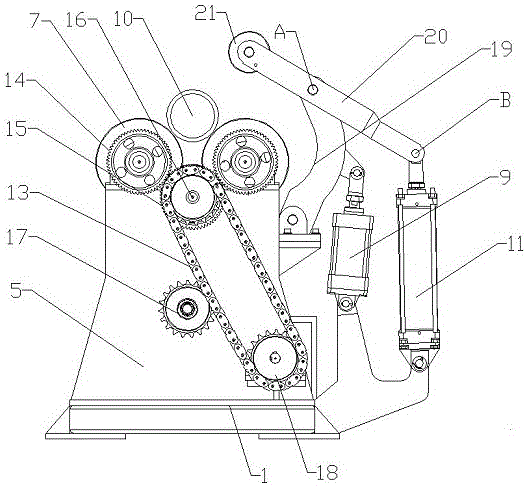 Pipe assembly welding external clamping device