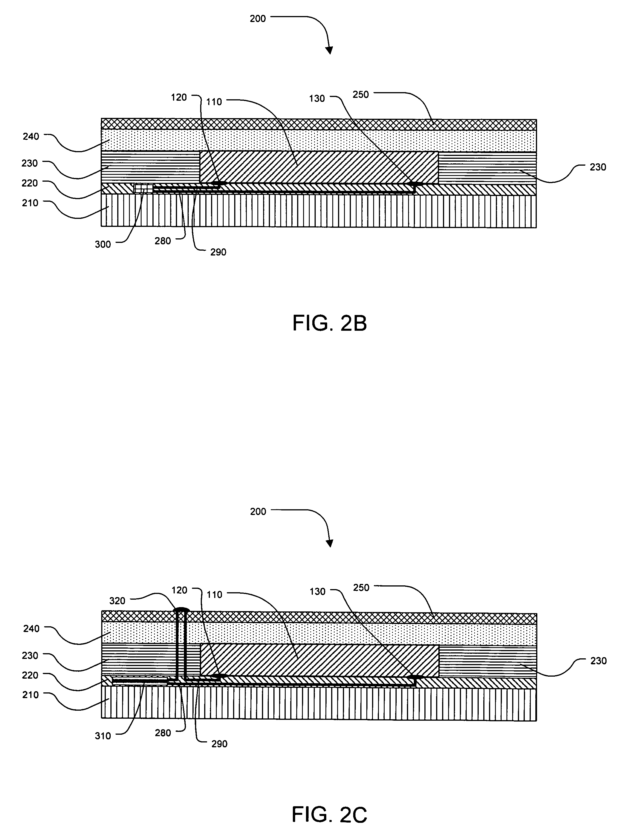 Layered label structure with timer