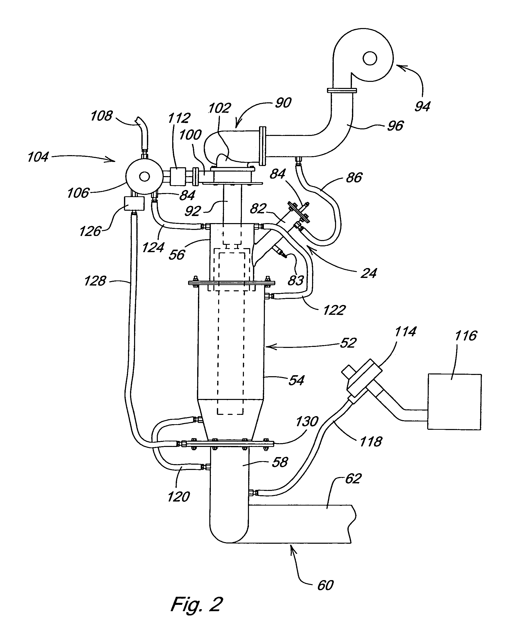 Crop re-hydration system carried by a large square baler