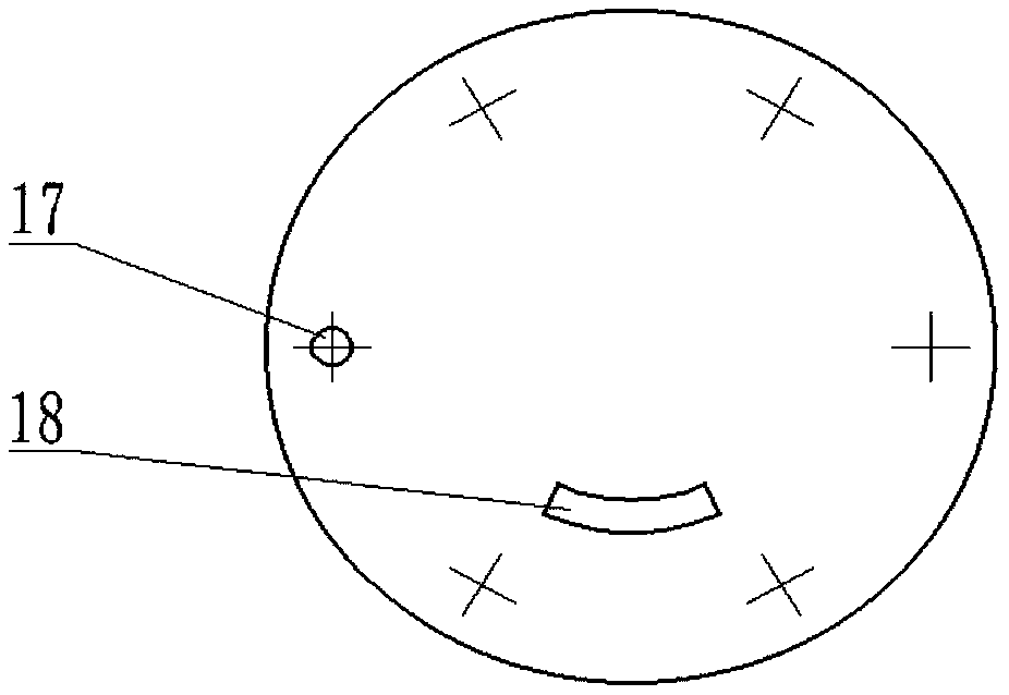 Pneumatic soil deep loosening head and working method thereof