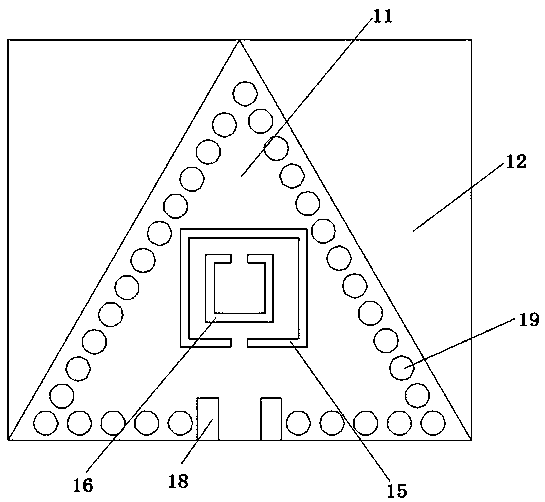 Microstrip antenna based on artificial magnetic conductor