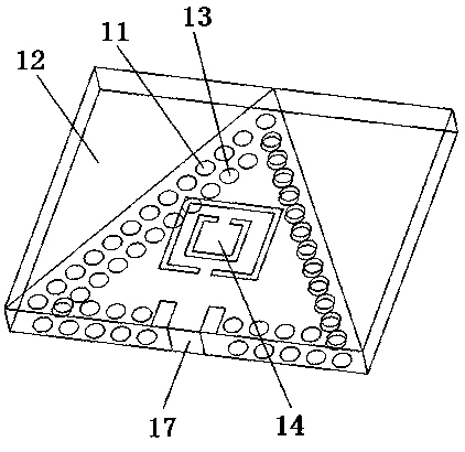 Microstrip antenna based on artificial magnetic conductor