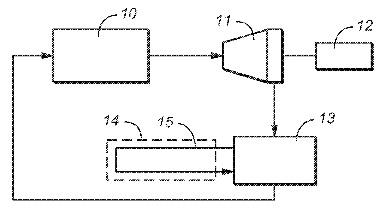 Convective/radiative cooling of condenser coolant