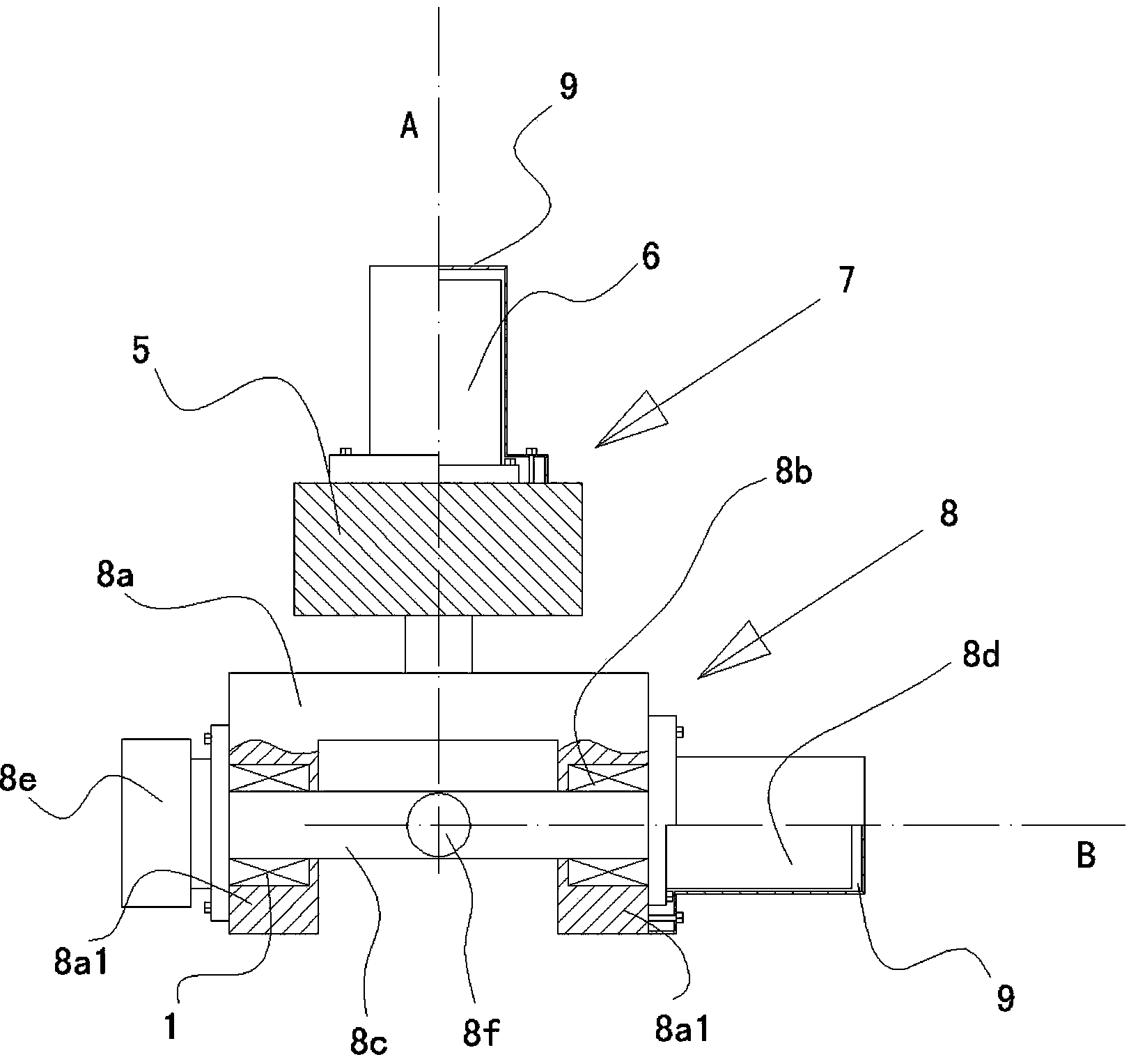 Water jet cutting method and device