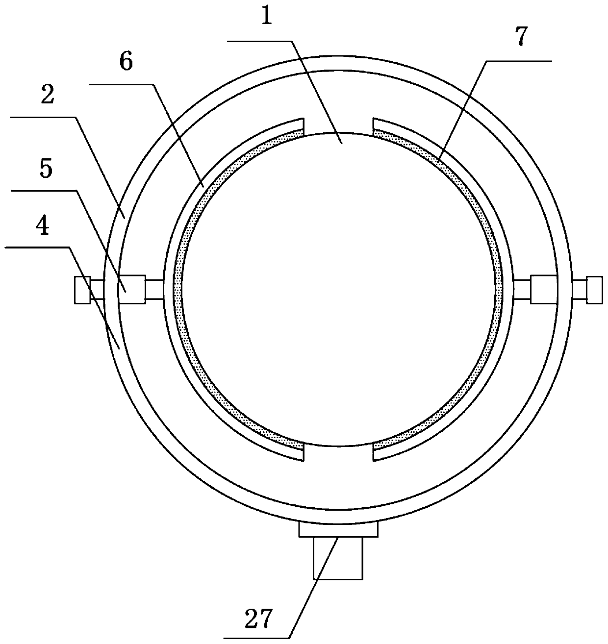 Heat insulation protection cable